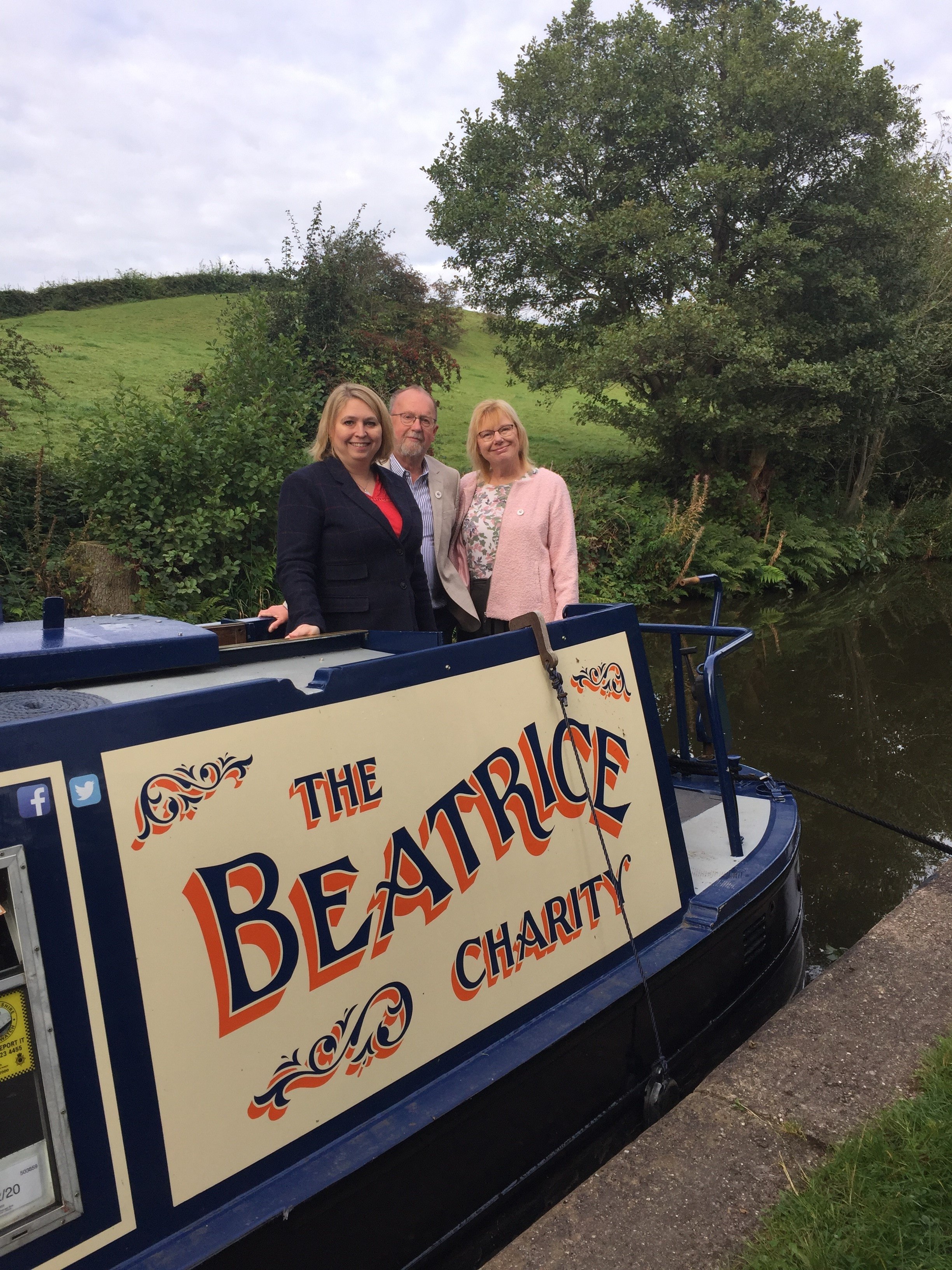 Karen visits a very special boat called Beatrice Karen Bradley